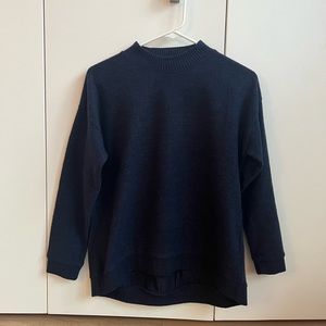 Japanese Brand Navy Sweater One Size
